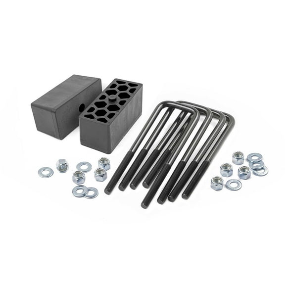 Rough Country 2.5" Block & U-Bolt Kit For Chevy/GMC 1500 - 6521