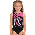 thumbnail image 2 of Quotay Bodysuit Girls Dance Romper High Elasticity Gymnastics Leotard with Embroidery Printing for Performance Practice Girls Romper 3-4 Years Red,9-10 Years, 2 of 6