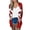 Red, variant on WFJCJPAF 2024 New Halloween ! Halloween Sweaters for Plus Size,Women's Fashion Halloween Printed Casual Long Sleeved Shirt Cardigan Tops - Red XXL