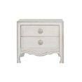 thumbnail image 1 of Home Fare Charme Antique Deux Tiroirs Accent Poitrine en Blanc Vieilli, 1 of 5