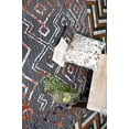 thumbnail image 4 of Furnish My Place Geometric Print Runner Rug - 2 ft. x 8 ft., Dark Grey, Rug with Patterned Design, 4 of 9