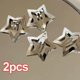 thumbnail image 1 of Pinzas para el pelo de estrella plateada para niña, pasadores de Metal con estrella de filigrana, joyería para el cabello, sin plomo, 2/100 Uds., 1 of 4