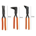 thumbnail image 7 of Sheet Metal Hand Seamers Multifunctional Professional Metal Bending Pliers 3 Pieces Set, 7 of 7