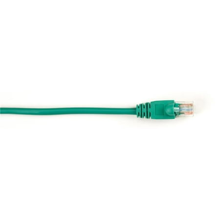 6' Multimode Fiber - Black Box Network Services CAT5EPC-006-GN PVC ST-MT Multimode Fiber Ceramic Cable, Green - 6 ft.
