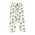 thumbnail image 4 of Naloa Tree Squirrel Print Women’s Ultra-Soft Comfy Pajama Lounge Pants with Pockets & Drawstring, 4 of 8