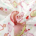 thumbnail image 3 of WhouRiu Toddler Girl' Pajama Set Long Sleeve Button Top with Heart Print and Pants Cozy Nightwear Outfit Set White,Sized 3-4, 3 of 5