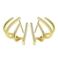 thumbnail image 1 of 1 par de clavos en forma de oreja tachuelas de la moda PENDIENTES PENDIENTES CHIC PENDIENTES APARTOS ACCESORIO, 1 of 5