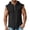 Black, variant on Mens Shirts, Men's Zipper Lightweight Cotton Linen Sleeveless Tank Top Shirts for Men Beige L