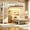 Gray, variant on Bunk Bed Twin Over Twin with Storage Drawers & LED Shelves and Hall Tree Full-length Guardrail & Ladder Black