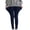 Navy, variant on Girls 2 Pack Leggings Solid Thin High Stretch Outer Kids Long Pants for 3-12 Years