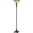 thumbnail image 2 of Quoizel Asheville Torchiere in Valiant Bronze, 2 of 2