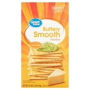 Great Value Buttery Smooth Crackers, 16 Oz.