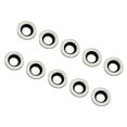thumbnail image 2 of 10PCS 8.9mm Round Carbide Inserts Ci5 for Woodturning Tools, Indexable, 2 of 9