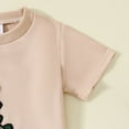 thumbnail image 4 of UAYOTSE Toddler Baby Boy Summer Outfit Embroidered Short Sleeve T Shirt Tops Pockets Shorts Knit Clothes Set,Sizes 3-6 Months, 4 of 6