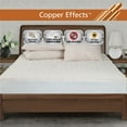 thumbnail image 5 of All-in-One Copper Effects Antimicrobial Fitted Mattress Pad, Queen, 5 of 8