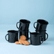 thumbnail image 3 of Juego De Tazas Para Cafe De Peltre Cinsa, 3 of 4