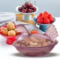 thumbnail image 5 of YingYouFu Easter Decor Vintage Glass Hen on Nest Dish with Lid - Large Pedestal Rooster Glass Candy Bowl, Colorful Crystal Candy Jar for Snacks, Dessert, Cookies | Home Kitchen Office Tabletop Decor, 5 of 7