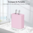 thumbnail image 5 of USB C Charger Block, for iphone Charger Block,USB Charger Block, 3-Pack for Compatible for iphone 15/Compatible for iphone 15 Pro/ iphone 15 Pro Max/iPhone14/13/12 Pro/iPad Pro/Samsung/Android Phone, 5 of 12