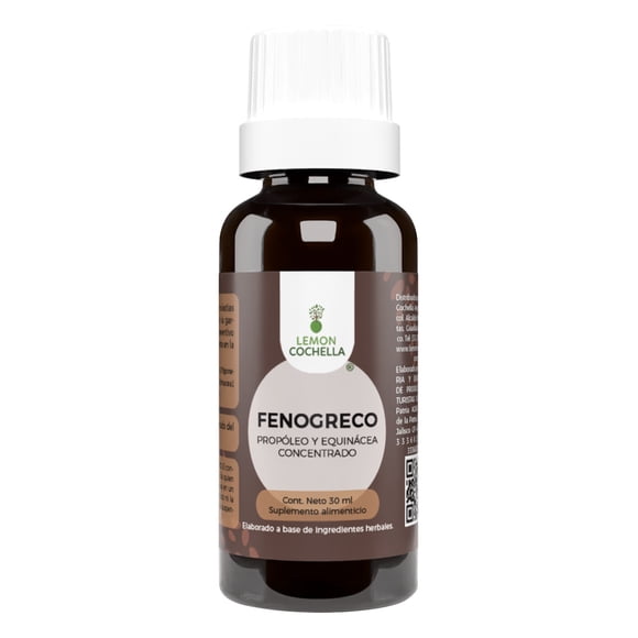Extracto de fenogreco, propoleo y equinacea concentrado 30 ml