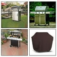 thumbnail image 7 of COVERS&ALL BBQ Grill Cover, 18 Oz Heavy Duty Waterproof UV & Weather Resistant, Outdoor Cover with Air Vents & Drawstrings (58” Inches, Coffee), 7 of 7