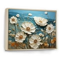thumbnail image 2 of Designart "Serene Floral Breeze III" Flower Floater Framed Canvas Prints, 2 of 5