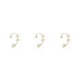 thumbnail image 1 of Guardurnaity Pendientes de clip exclusivos: destaque con un estilo poco convencional Auriculares con estilo de estrella elegante sin orificios para Type1 NO1, 1 of 6