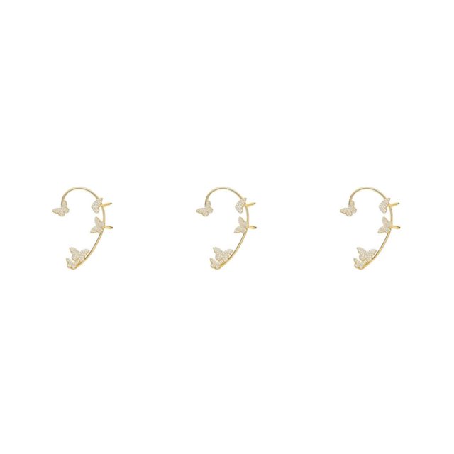 Guardurnaity Pendientes de clip exclusivos: destaque con un estilo poco convencional Auriculares con estilo de estrella elegante sin orificios para Type1 NO1