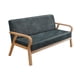 thumbnail image 2 of sofá de la sala,Sillón sofá sillón Respaldo Cuerpo Sofá,Sofá de salón interior con estructura de madera.,Sofá minimalista moderno para dormitorio de oficina en casa,Sofá Azul, 2 of 9