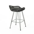 thumbnail image 5 of Lisa Outdoor Wicker Barstools with Cushions (Set of 2), 5 of 11