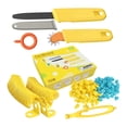 thumbnail image 3 of Kit de herramientas de construcción de cartón de 168 piezas, destornillador, rodillo de corte, tornillos, conector, juego de construcción para niños,, 3 of 8