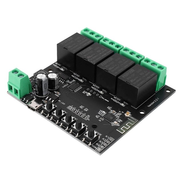 4CH Tuya Switch WiFi Switch Module Wireless Relay for Home Switch