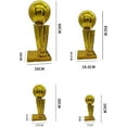 thumbnail image 3 of SUSANMAISON Replica Basketball Champion Larry O'Brien Trophy, Golden State Crafts Souvenir Plated Award Model Cup Fans Gift,1,1,Resin, 3 of 6