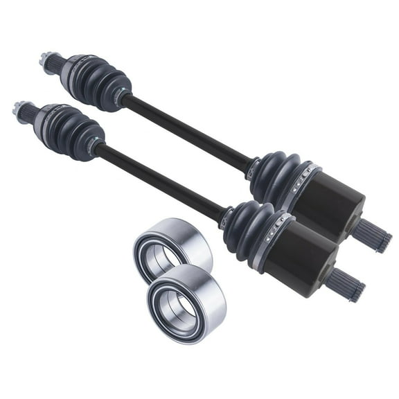 Polaris Sportsman front cv axles & wheel bearings set 550 850 2009 2010 - 2015