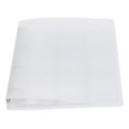 thumbnail image 4 of Transparent Binder Clear Sheet Protector Photo Organizer Badge Storage Book Perforated Ring Collection Folder 6 Pages, 4 of 8