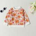 thumbnail image 5 of Godderr Baby Newborn Girl Spring Fall Clothes, Toddler Sweatsuit,Long Sleeve Sweatshirts Tops Pants Set 2 Piece, 5 of 5