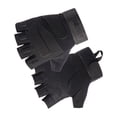 thumbnail image 4 of par de guantes de ciclismo de medio dedo, deportivos, a prueba de golpes, transpirables, tácticos, para exteriores, para hombre y mujer (negro, talla M), 4 of 7
