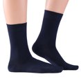 thumbnail image 1 of Elyfer, Women's Thin Bamboo Dress Socks, 3 Pair Casual Color Women Crew Socks, Comfort Seam, 1 of 1