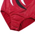 thumbnail image 3 of BAOHULU Red Gymnastics Leotard for Girls Long Sleeve Embroidery Dance Clothes, 3 of 5