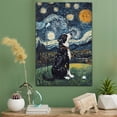 thumbnail image 2 of Appenzeller Sennenhund Vintage Dog Golf Canvas – Artistic Sports, Appenzeller Sennenhund Dog with Golf Stretched Canvas Size 8x12 Wall Print for Bedroom, Living Room, Office, 2 of 5