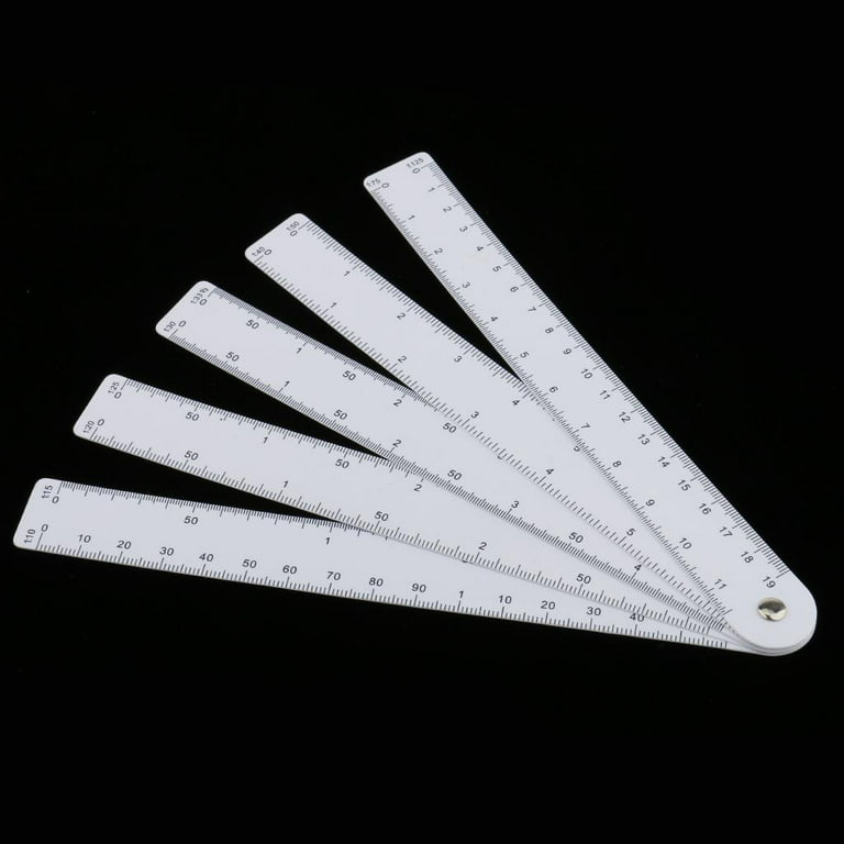 ESTINK Scale Ruler Fan‑Shaped Folding Multi Ratio Measuring Tools For Art  Drawing Clothing Interior Design System,Folding Scale Ruler,Engineer Scale