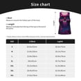 thumbnail image 4 of Salouo Purple-Red Skull for Men's Tank Tops,Sleeveless Muscle Shirts for Men Quick Dry Workout Tank Top Gym Muscle Tee Fitness Bodybuilding Sleeveless T Shirt-XX-Large, 4 of 7