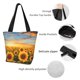thumbnail image 4 of Easygdp Beautiful Golden Sunflower Field Bolso de Hombro para Mujer, Bolso Bandolera y Cartera de Mano Elegante para Uso Diario, 4 of 6