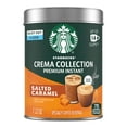 thumbnail image 4 of Starbucks Crema Collection Variety Pack Salted Caramel, Madagascar Vanilla, & Molten Chocolate, Starbucks Premium Instant 3 Pack 7.12oz, 4 of 8