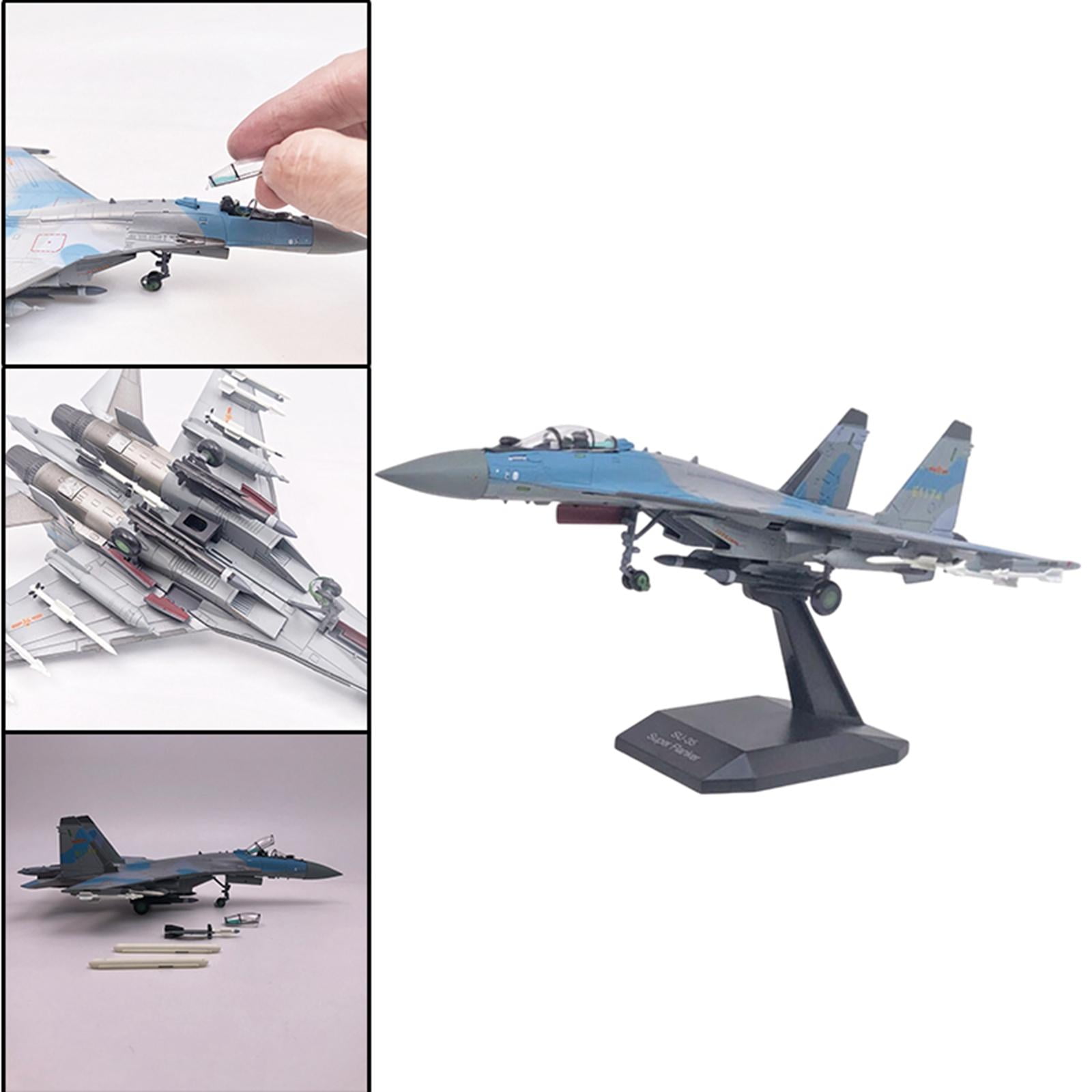 Sukhoi Su-35 Flanker-E Fighter 1/100 Scale Diecast Aircraft Model