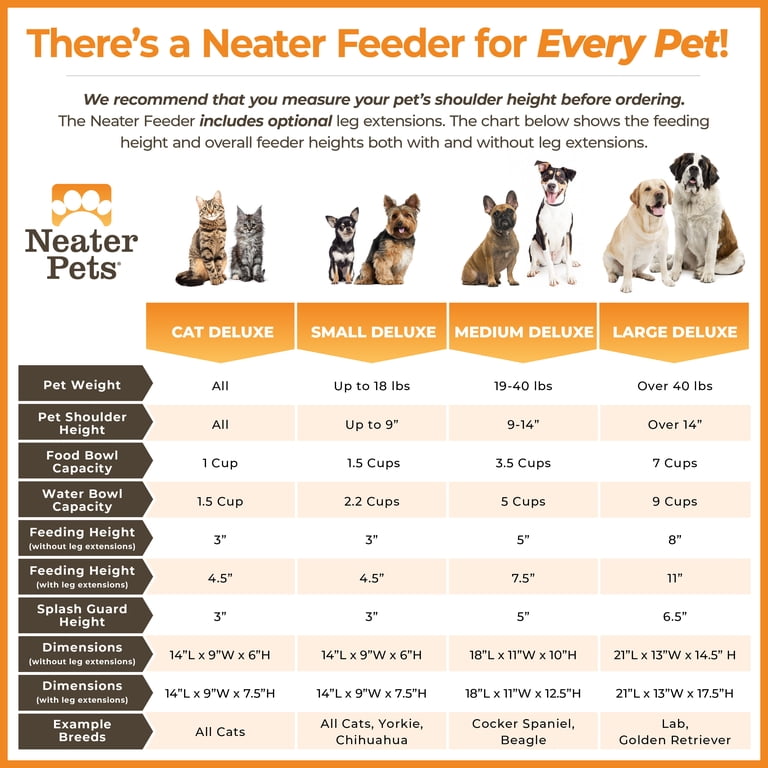 Neater Pet Deluxe Elevated Feeder, Large Dogs, Dark Blue photo 5