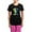 With Pink Pant, variant on CafePress - I Stand With Ukraine Pride Ukrainian Flag Pajamas - Women's Short Sleeve Print T-Shirt and Pants Dark Cotton Pajama Set