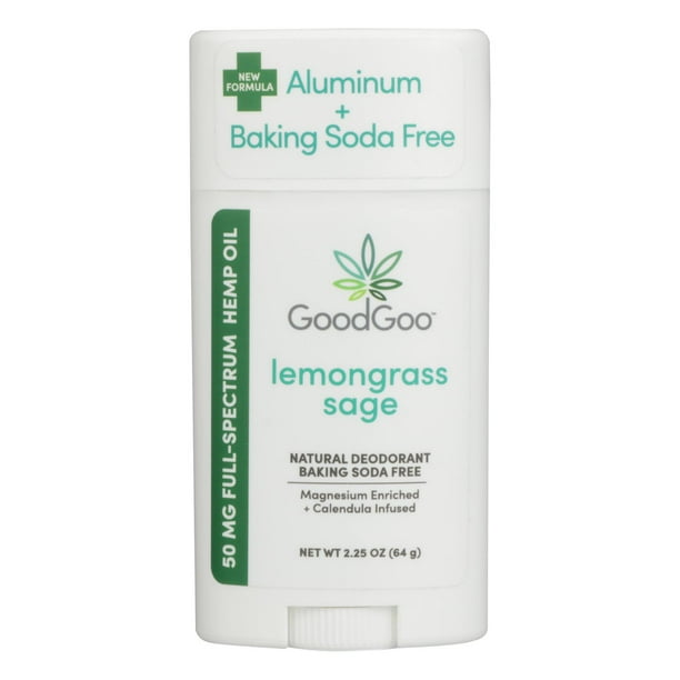Green Goo Good Goo Hemp Deodorant Lemongrass Sage 1 Each 2.25 Oz