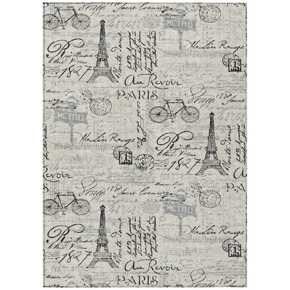 Dalyn Rugs Machine Washable Indoor/Outdoor Chantille ACN2209 Beige 2'6" x 3'10" Rug