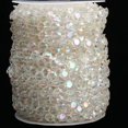 thumbnail image 1 of 10m Garland Diamond Strand Acrylic Crystal Bead Curtain Wedding Party Decor DIY, 1 of 5