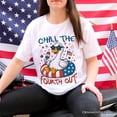 thumbnail image 5 of Chill The Fourth Out Goose T-Shirt, Funny Patriotic 4th of July Tee, 5 of 5